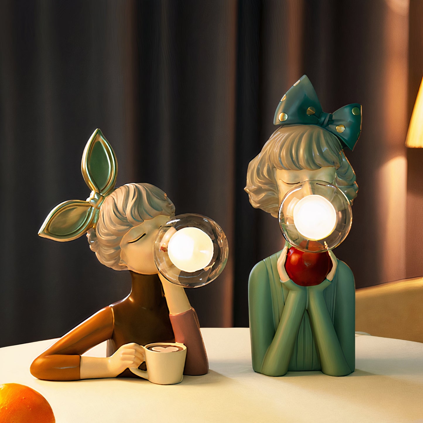 Håndværkersøstre Bordlampe – Håndlavet Elegance til Enhver Indretning table lamp Tech Butik