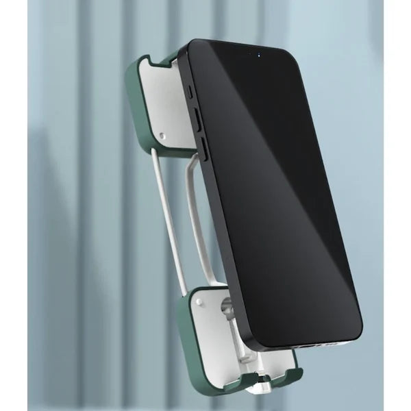 Kompakt Foldbar Powerbank med Indbygget Telefonholder Power Bank Tech Butik
