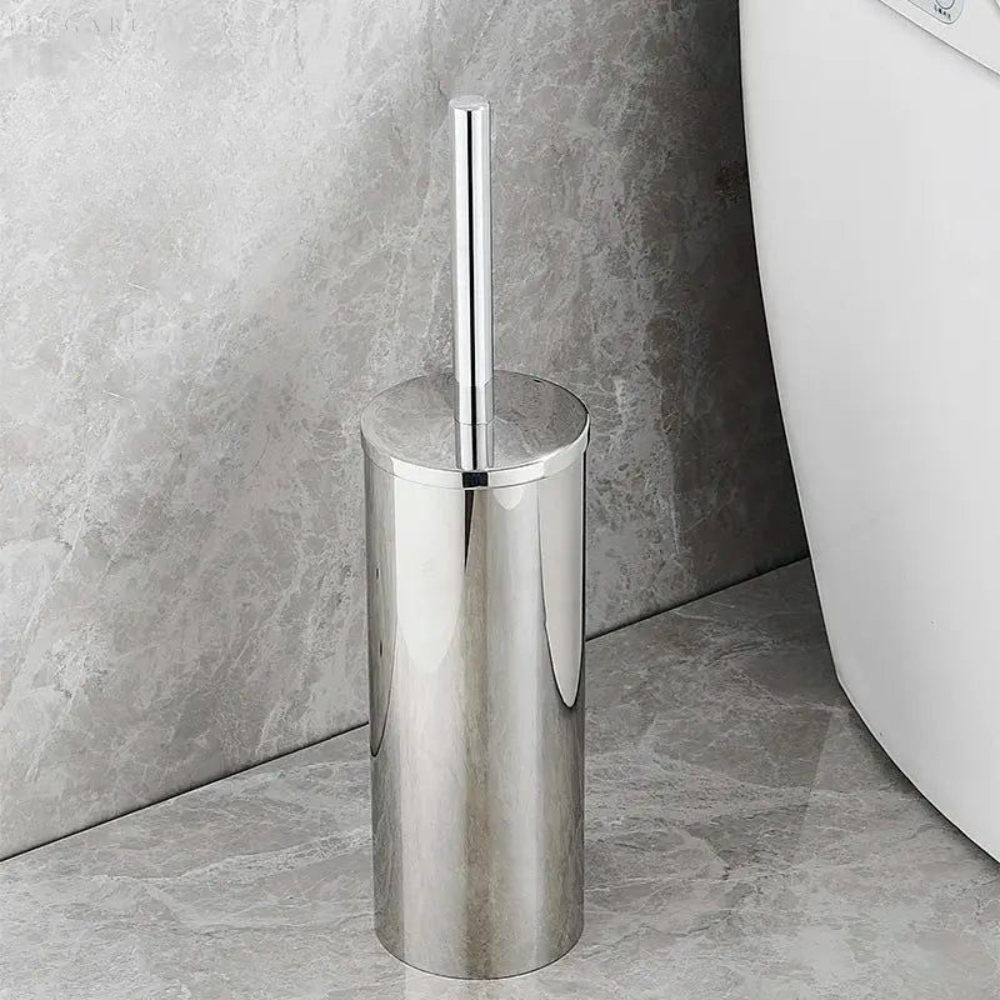 Badeværelses Toiletbørste – Effektiv Selvrensende & Hygiejnisk Design Bathroom Accessories Tech Butik Højglans poleret Dæk