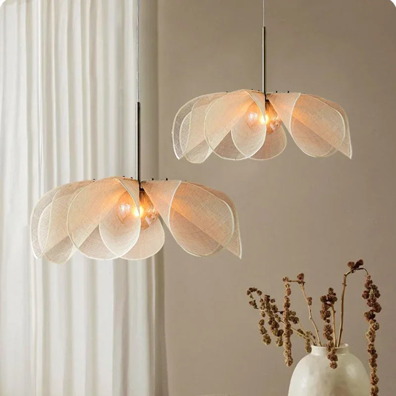 Vintage Stoffpendelampe – Tidløs Charme til Dit Hjem Lamp Tech Butik