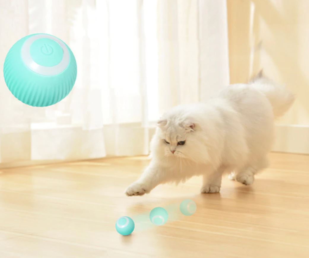 Interaktiv Smart Bold til Kæledyr – Automatisk, Stimulerende og Sjov Pets Tech Butik