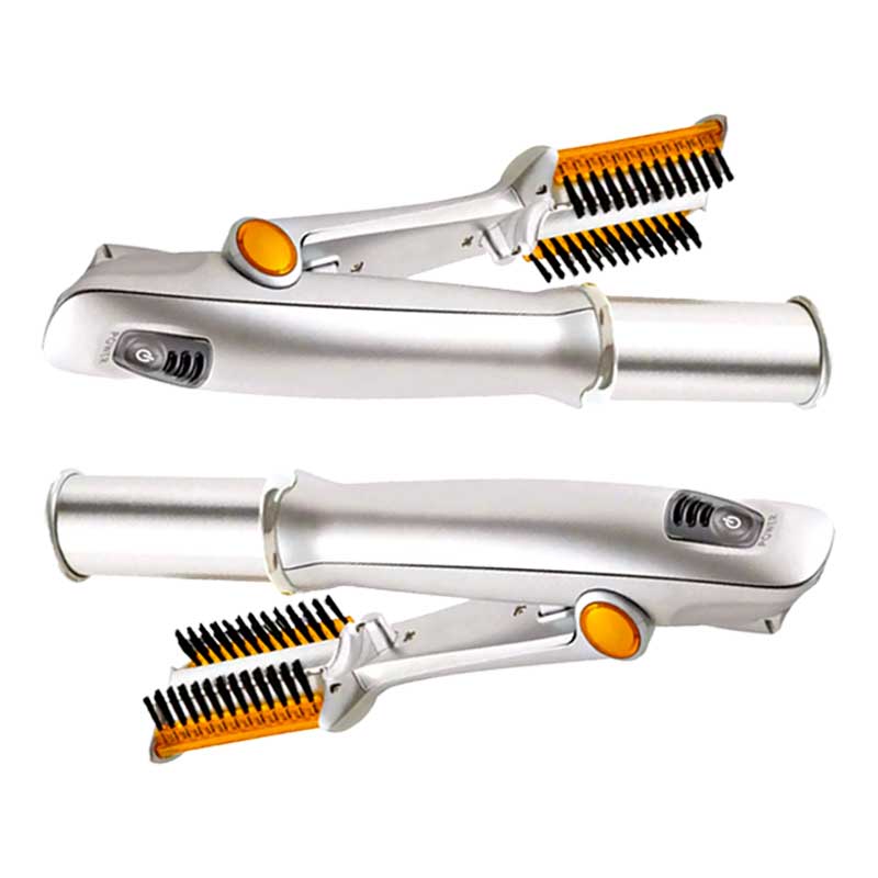 2-i-1 roterende hårbørste – ubesværet styling med krølle- og glattekraft Hair Brush Tech Butik