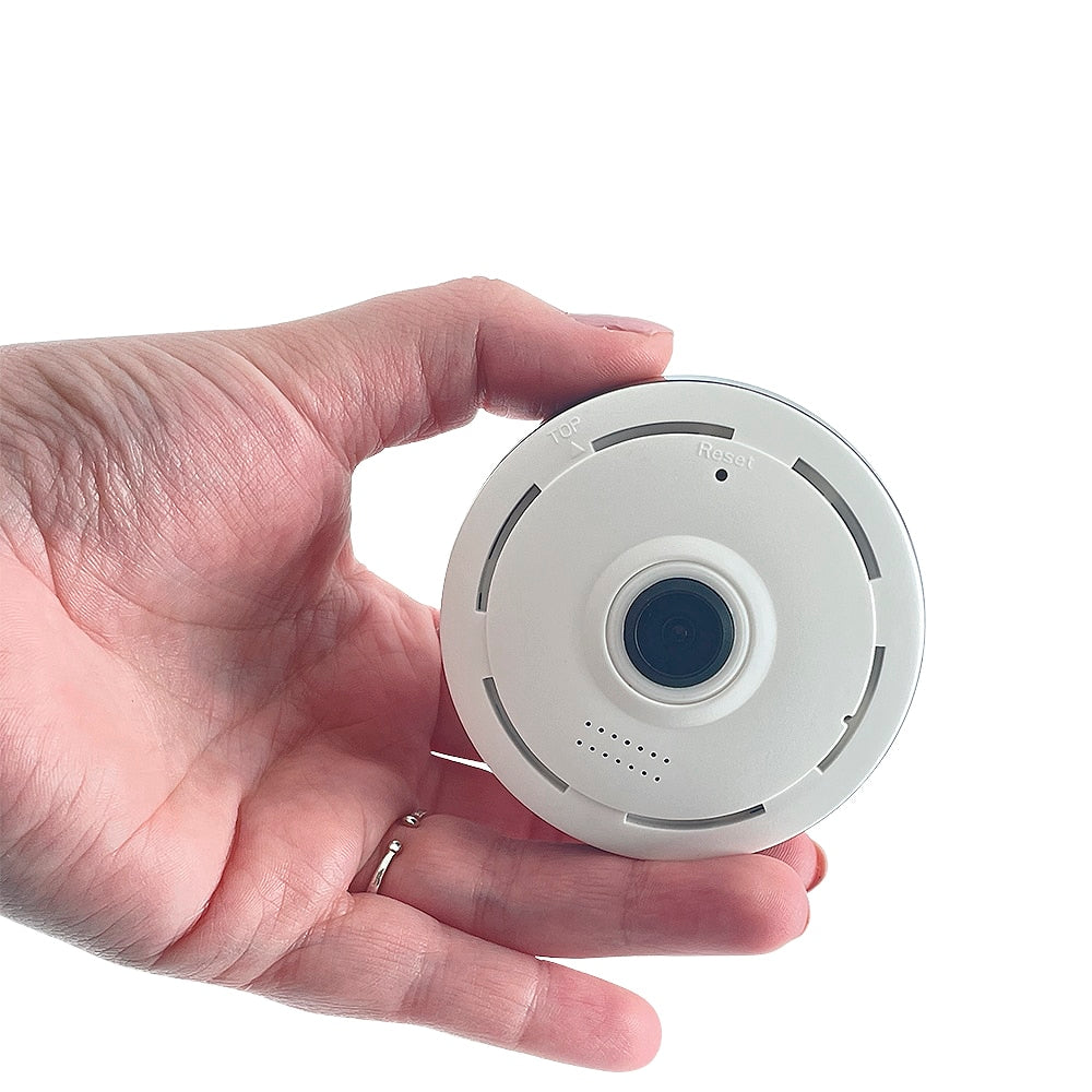360° Indendørs WiFi Kamera – Smart Sikkerhed til Dit Hjem eller Kontor Kameraer og videokameraer Tech Butik