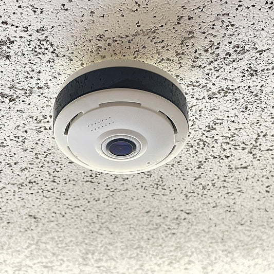 360° Indendørs WiFi Kamera – Smart Sikkerhed til Dit Hjem eller Kontor Kameraer og videokameraer Tech Butik