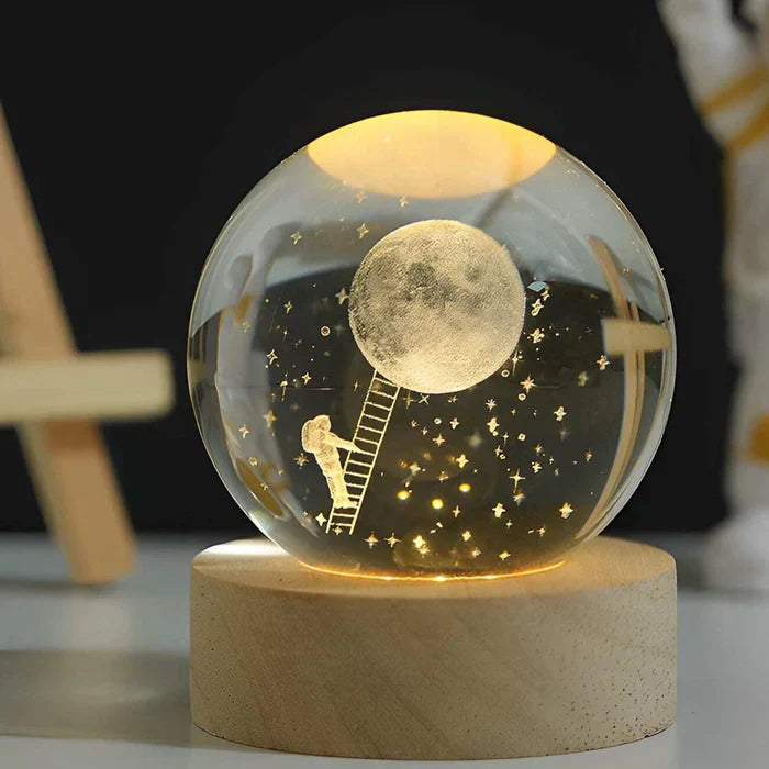 3D Galakse LED Kuglelampe til Rum med Stjernehimmel-Stemning Lamp Tech Butik