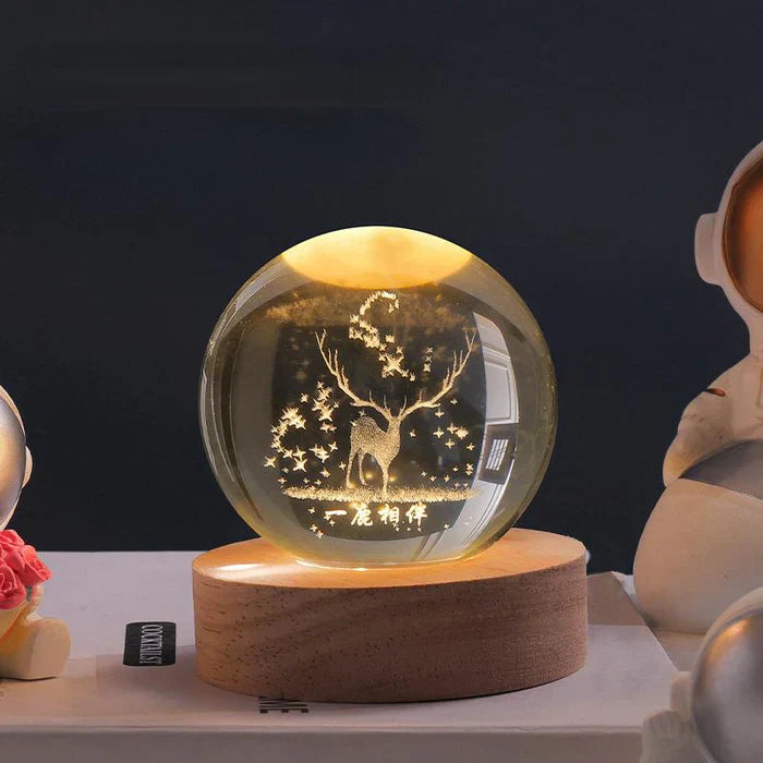 3D Galakse LED Kuglelampe til Rum med Stjernehimmel-Stemning Lamp Tech Butik Ren