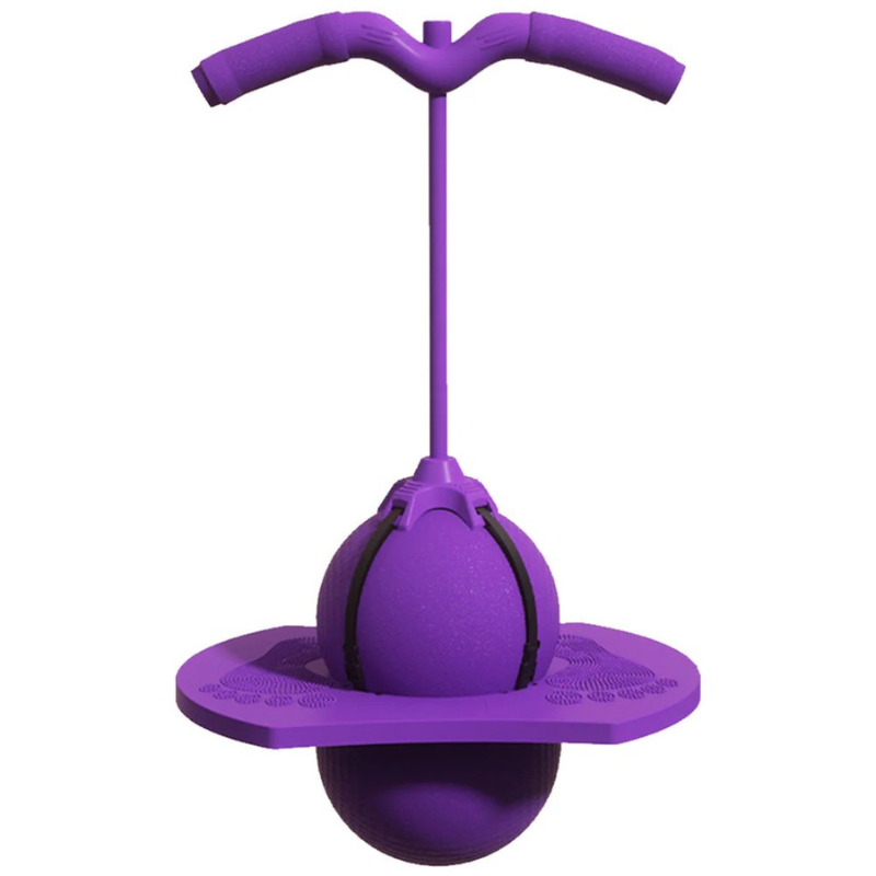 BounceBuddy Sikker Balance og Hoppepind til Aktive Børn, Inde og Udendørs Leg Balancelegetøj Tech Butik Lilla