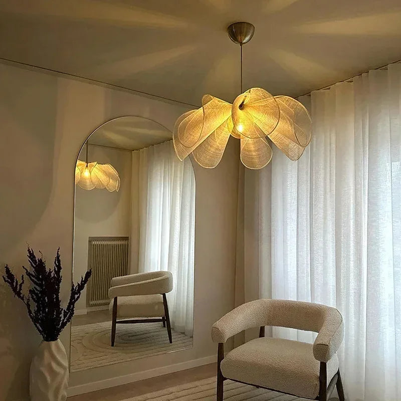 Vintage Stoffpendelampe – Tidløs Charme til Dit Hjem Lamp Tech Butik