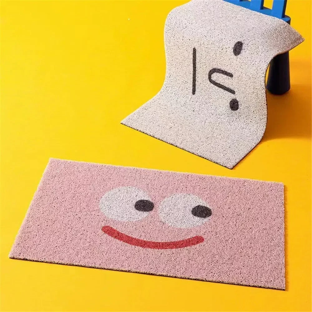 Mood Emoji Dørmåtte – Legesyg personlighed ved din indgang Bath Mats & Rugs Tech Butik
