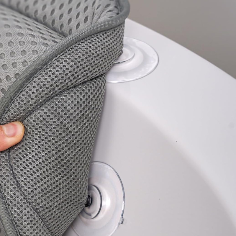 4D Luxe Badkussen med Ergonomisk Nakke- og Rygstøtte Puder Tech Butik