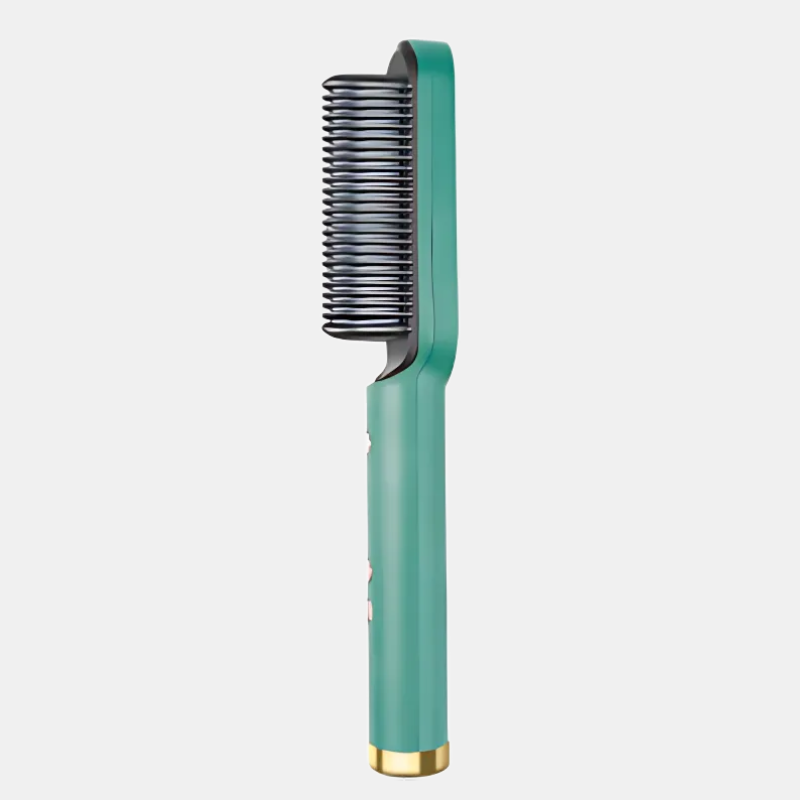 Brosse Lissante Professionnelle pour un Style Sans Effort Hårglatter Tech Butik Grøn