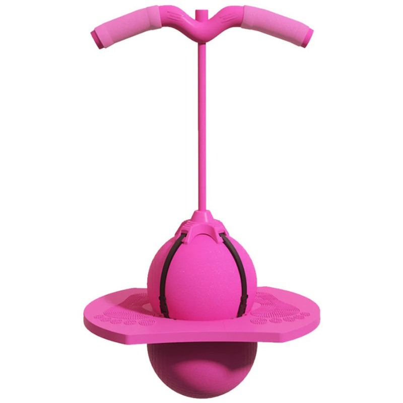 BounceBuddy Sikker Balance og Hoppepind til Aktive Børn, Inde og Udendørs Leg Balancelegetøj Tech Butik Rosa