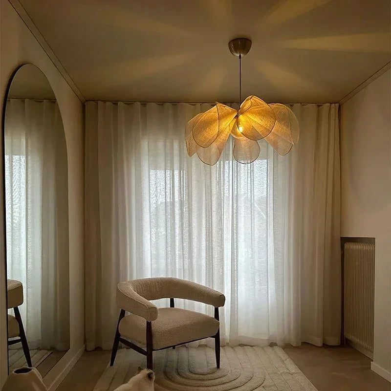 Vintage Stoffpendelampe – Tidløs Charme til Dit Hjem Lamp Tech Butik