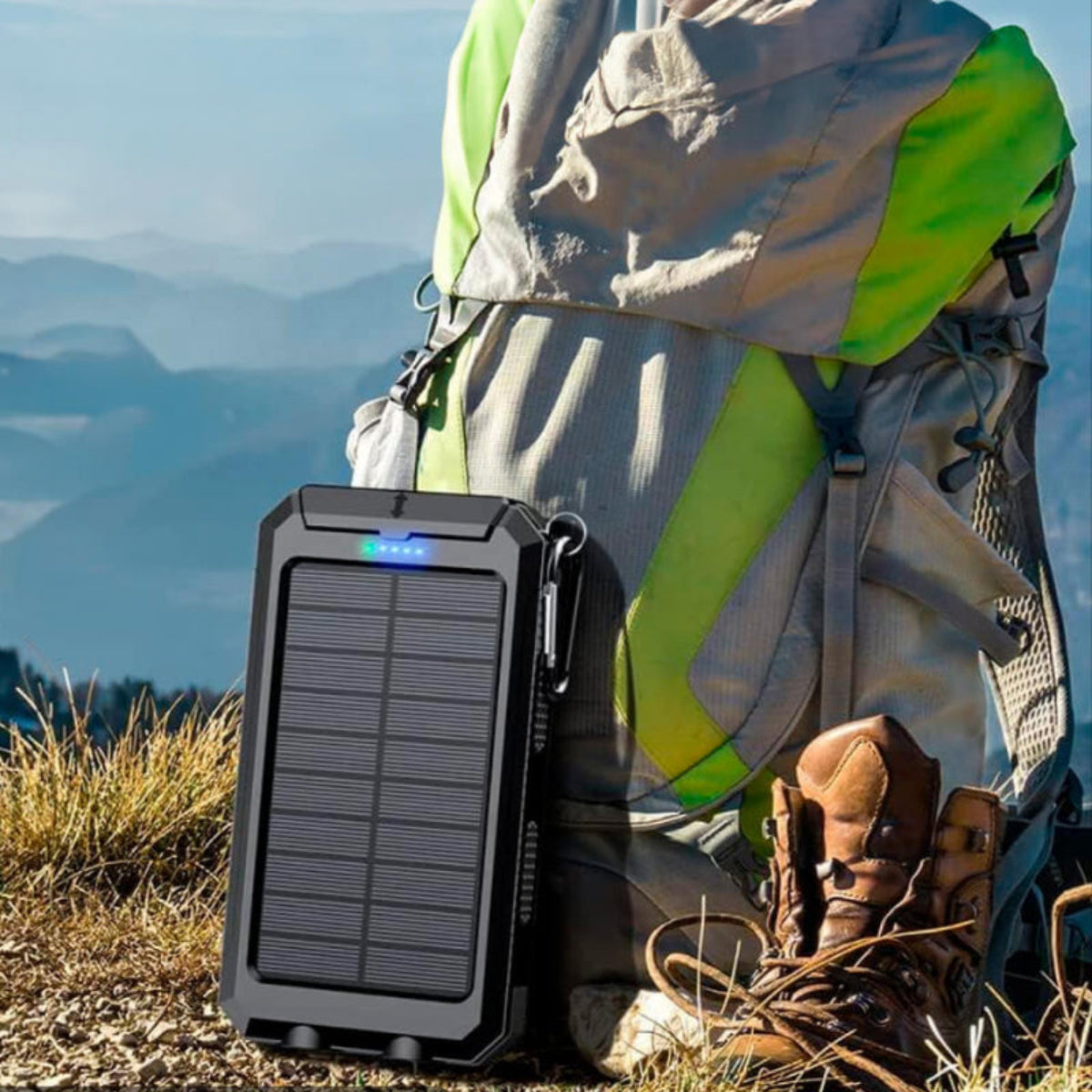 20,000mAh soloplader powerbank til ubegrænset energi udendørs Powerbank Tech Butik