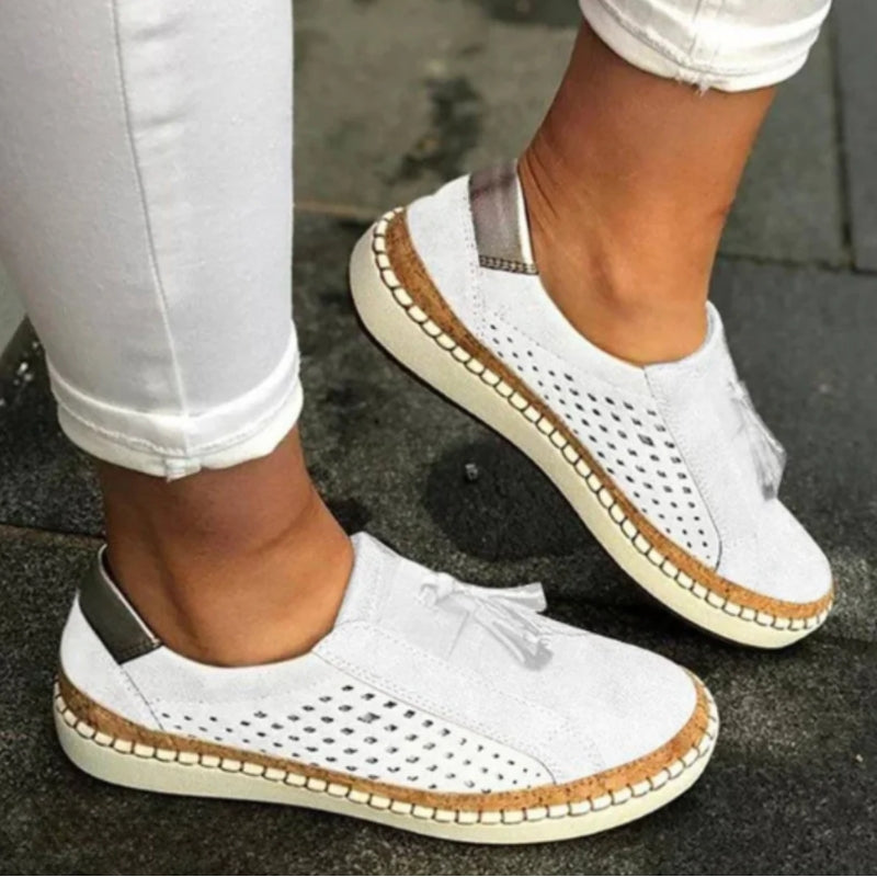 Stilfulde Ortopædiske Sko – Trendy Look med Overlegen Komfort Shoes Tech Butik Hvid 35