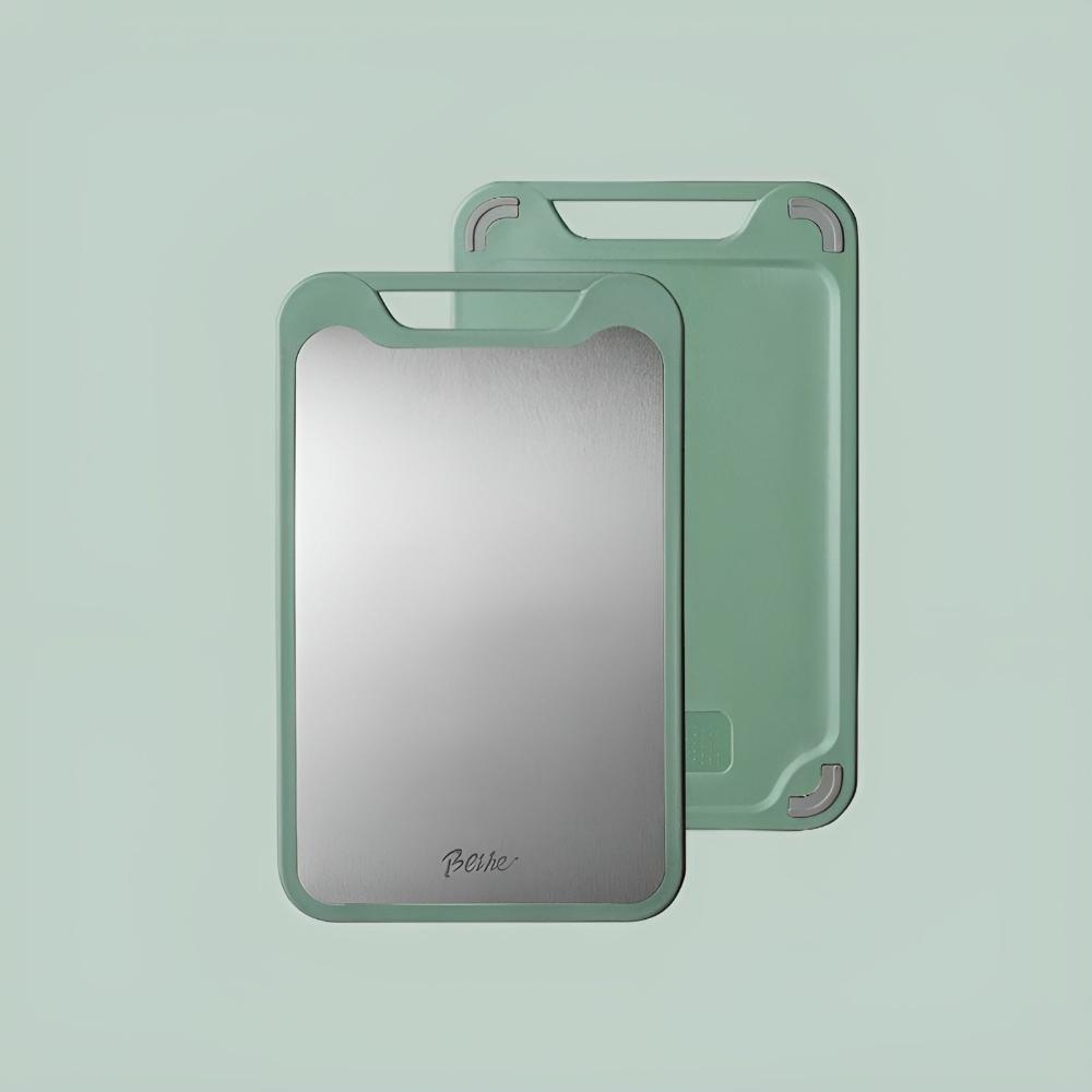 Stilfuldt Dobbeltsidet Skærebræt i Rustfrit Stål – Præcision på Begge Sider til Moderne Køkkener Skærebræt Tech Butik