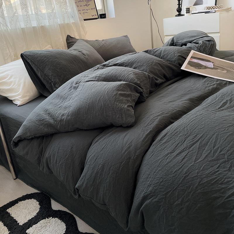 Minimalistisk Bomulds Sengetøjssæt – Enkel Elegance med Hygge og Komfort Bedding Tech Butik