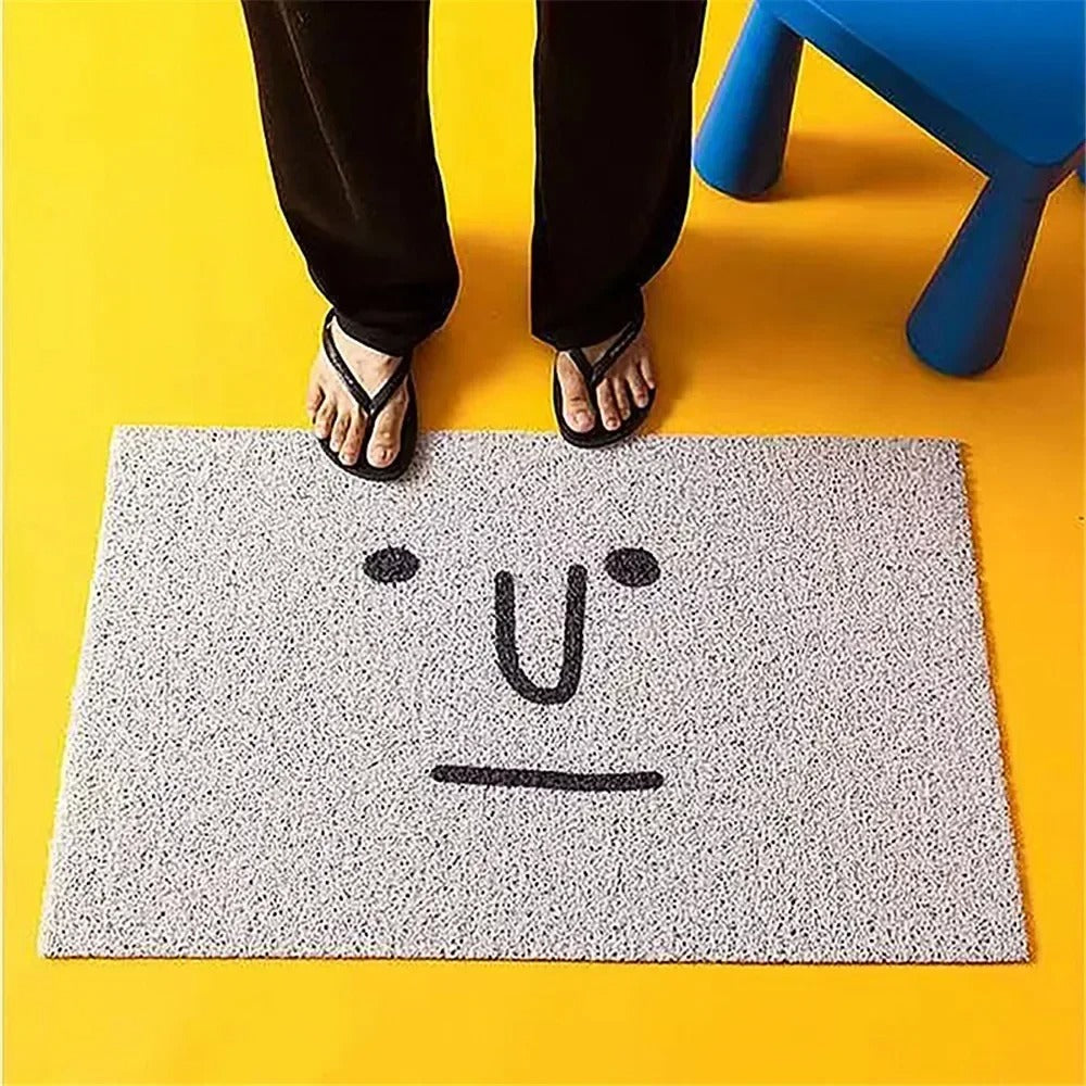 Mood Emoji Dørmåtte – Legesyg personlighed ved din indgang Bath Mats & Rugs Tech Butik