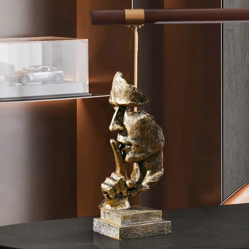 Abstrakt Tænker Statue Skulptur – Mindful Kunst til Hjem & Kontor Statuer & Figurer Tech Butik