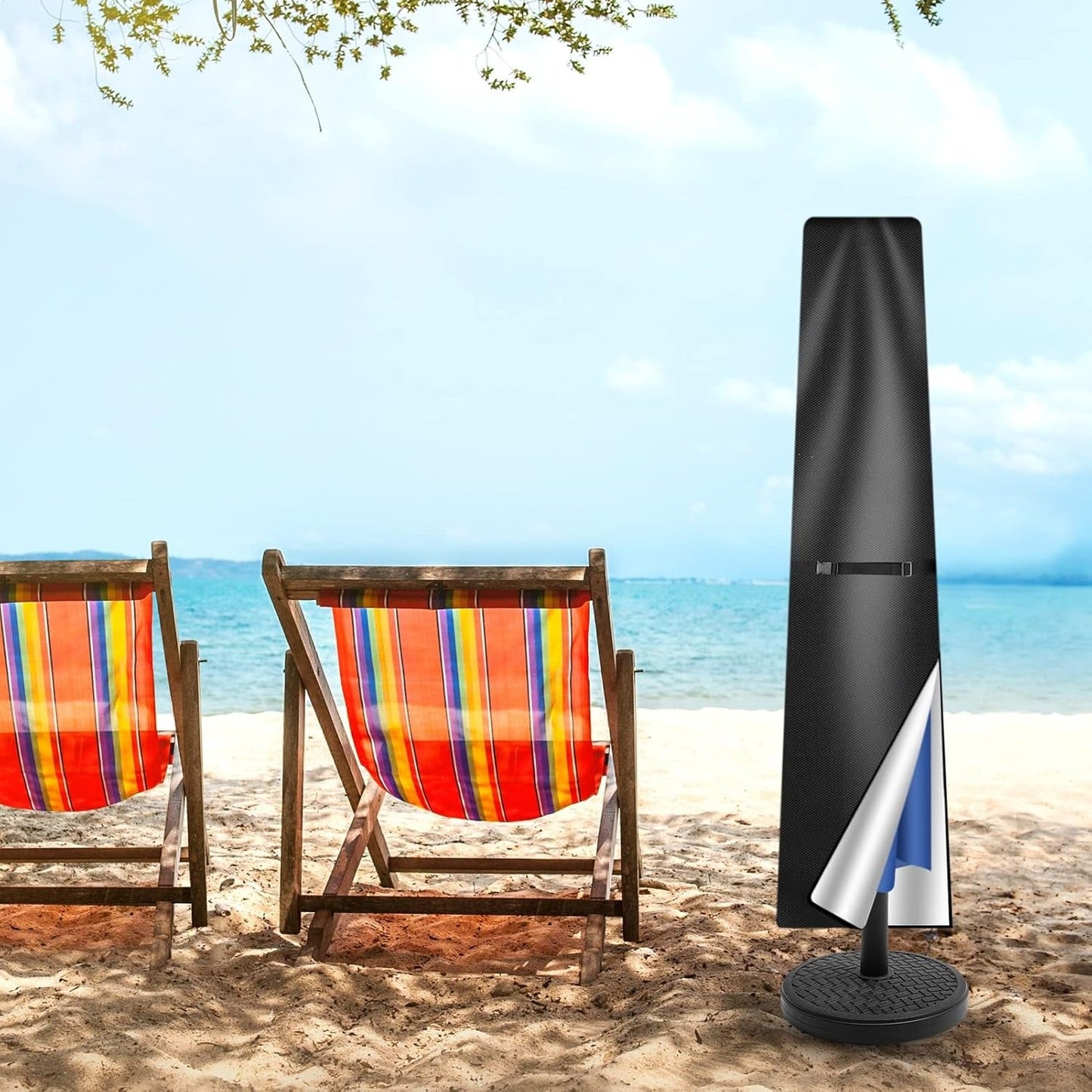 Vandtæt Paraplyovertræk – Beskyttelse til Haveparasol og Udendørs Brug Outdoor Tech Butik