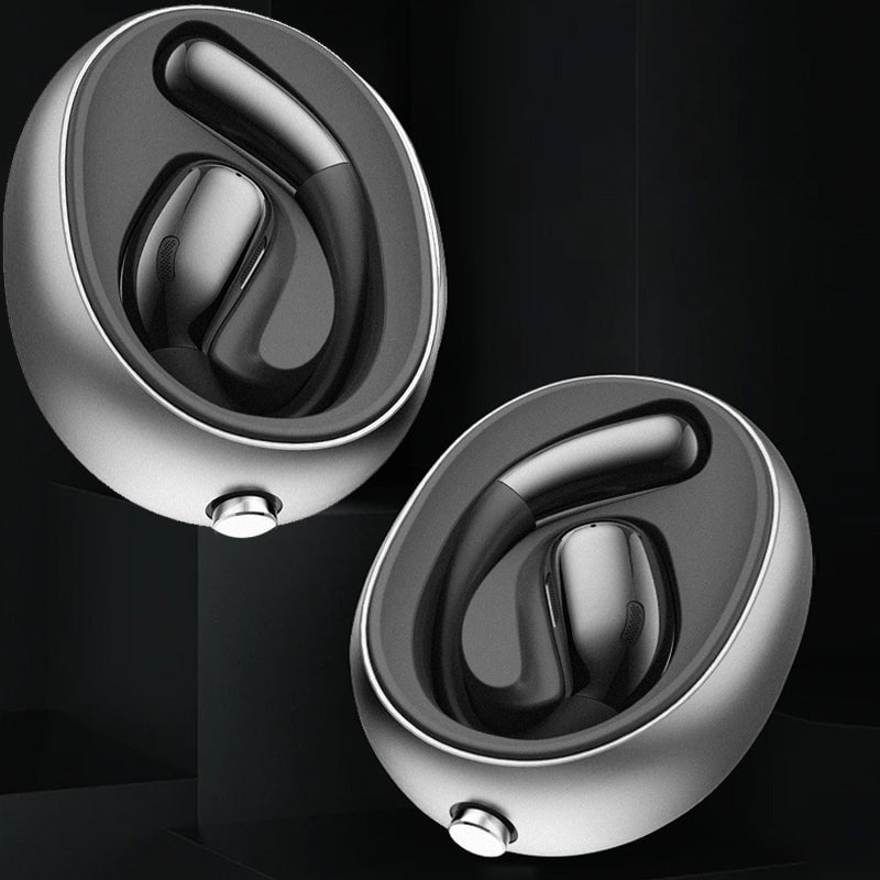AI-oversættelse Open Ear Earbuds – Realtidskommunikation Trådløse hovedtelefoner Tech Butik