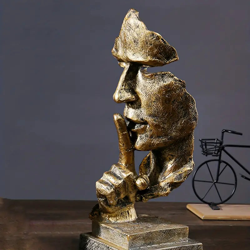 Abstrakt Tænker Statue Skulptur – Mindful Kunst til Hjem & Kontor Statuer & Figurer Tech Butik