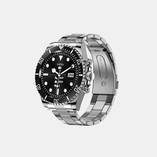 Alt-i-Én Smartwatch – Sundhed, Fitness og Stil Smartwatches Tech Butik Sort