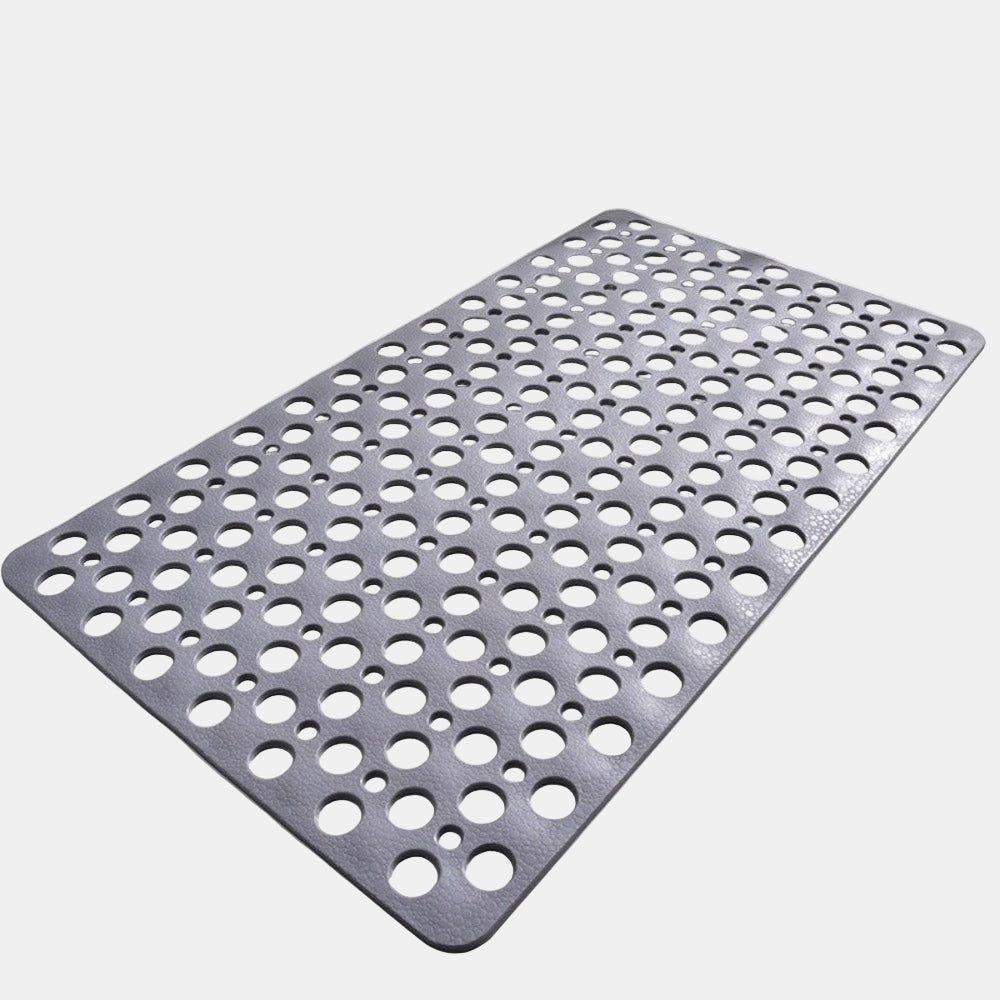 Antibakteriel Antislip Douchemat – Sikkerhed og Hygiejne Brusebademåtte Tech Butik Lille (70x38M) Grå