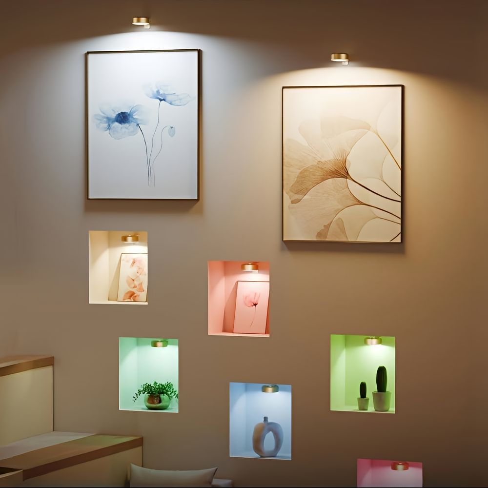 Trådlampet LED Væglampe – Fremhæv Dit Kunstværk med Stil Tech Butik