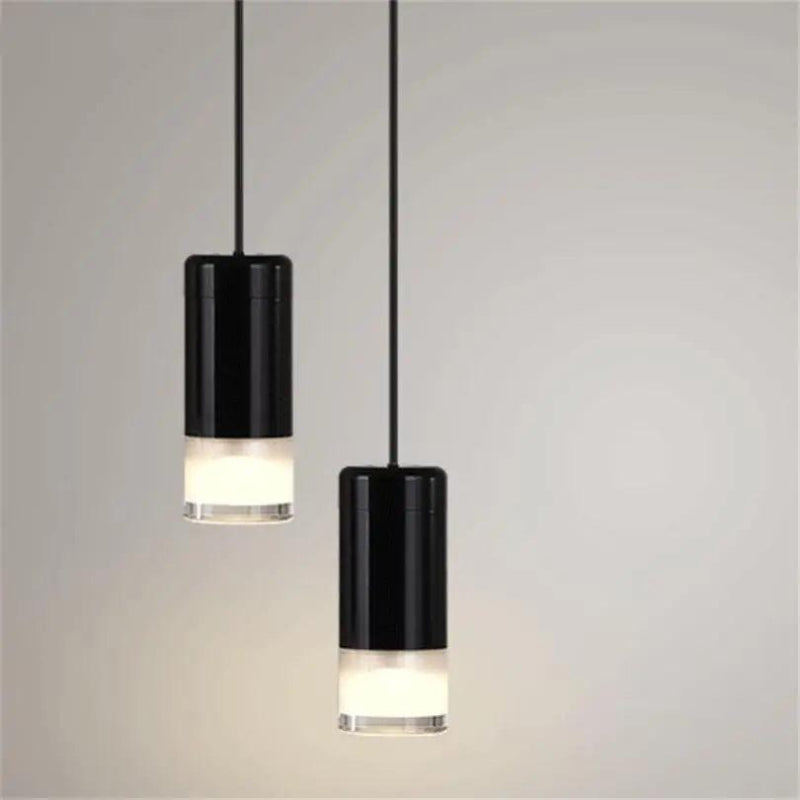 Art DIY Lang Linje Minimalistisk Væglampe LED Hængende Lampe Hængelamper Tech Butik