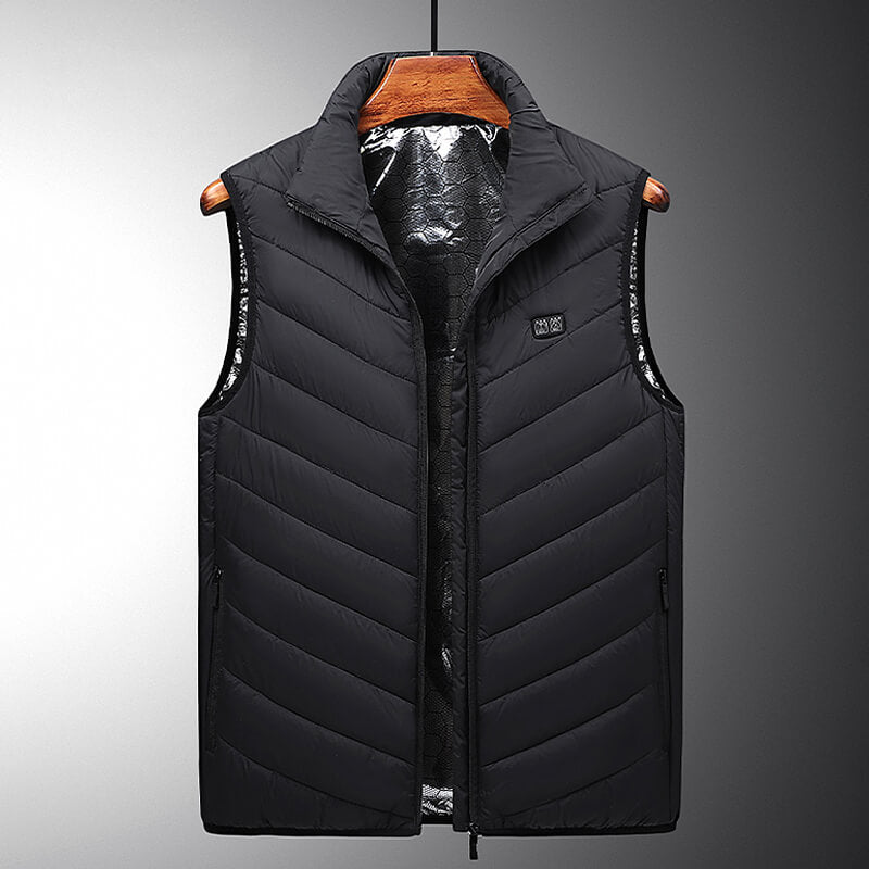 Avanceret Opvarmet Vest – 13 Varmezoner til Ultimativ Beskyttelse mod Kulde Veste Tech Butik