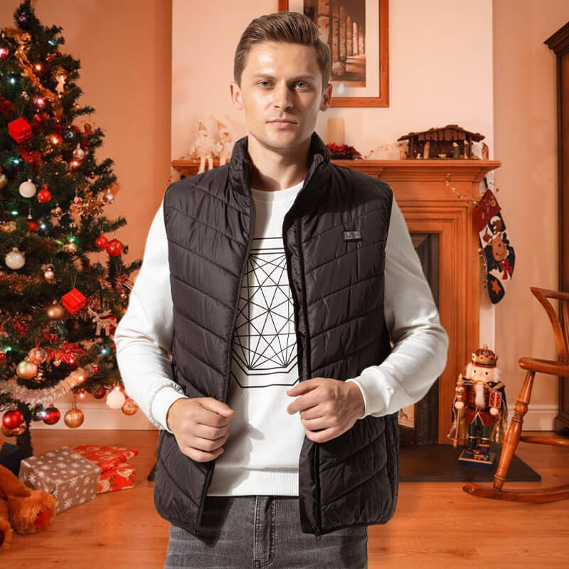 Avanceret Opvarmet Vest – 13 Varmezoner til Ultimativ Beskyttelse mod Kulde Veste Tech Butik