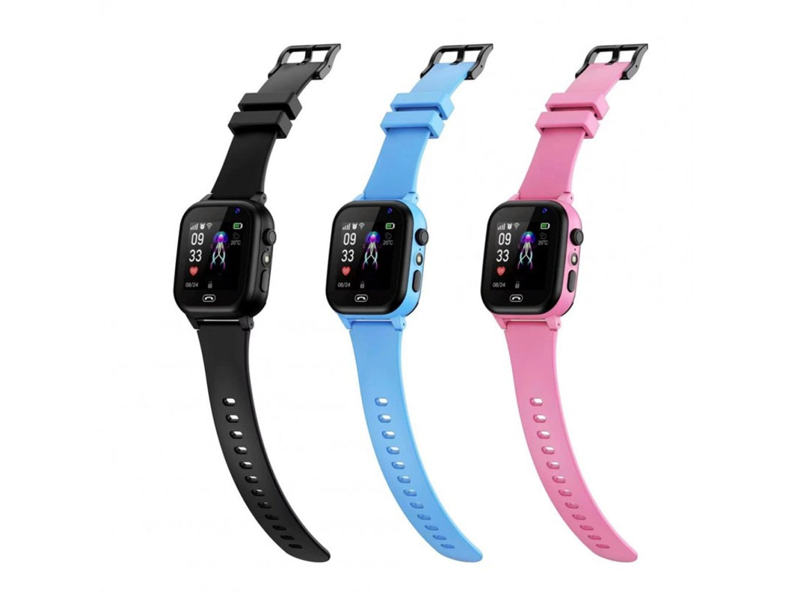 Børns GPS Smartwatch med Videoopkald Sikker Sjov og Bandtæt Sporing Til Hverdags Eventyr Børne smartwatches Tech Butik