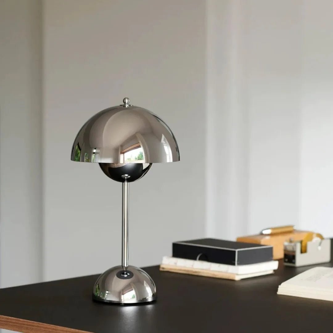 Moderne LED Bordlampe Inspireret af Blomsterpotte Bordlampe Tech Butik