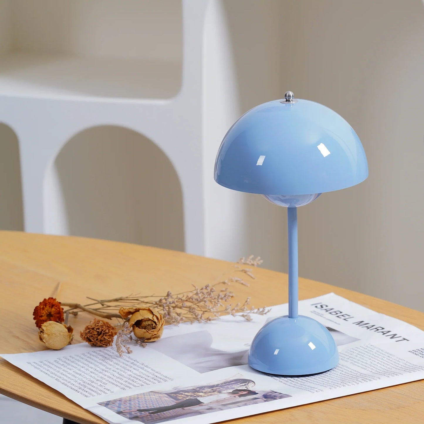 Moderne LED Bordlampe Inspireret af Blomsterpotte Bordlampe Tech Butik