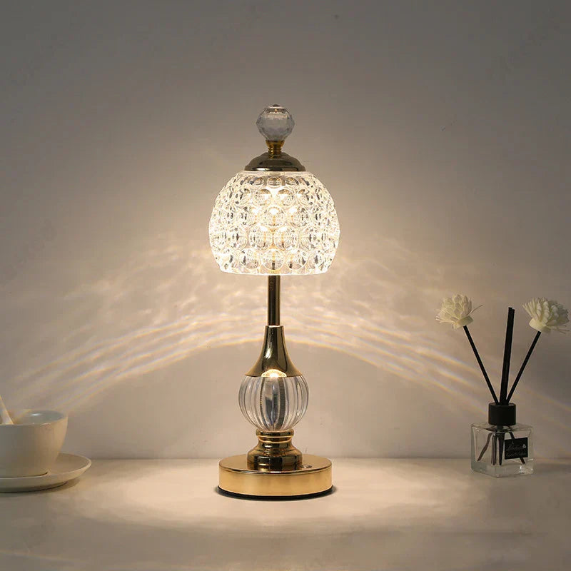 Bordlampe i Krystalakryl til Elegant Stemningsbelysning Bordlamper Tech Butik