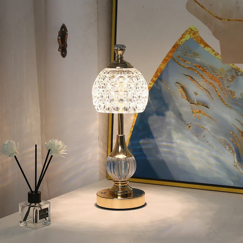 Bordlampe i Krystalakryl til Elegant Stemningsbelysning Bordlamper Tech Butik