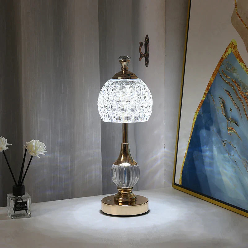 Bordlampe i Krystalakryl til Elegant Stemningsbelysning Bordlamper Tech Butik