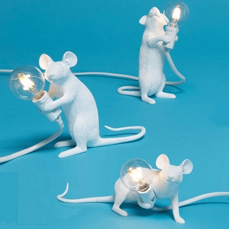 Bordlampe med Muselampe Design – Charmerende og Energi Effektiv Belysning Lamper Tech Butik