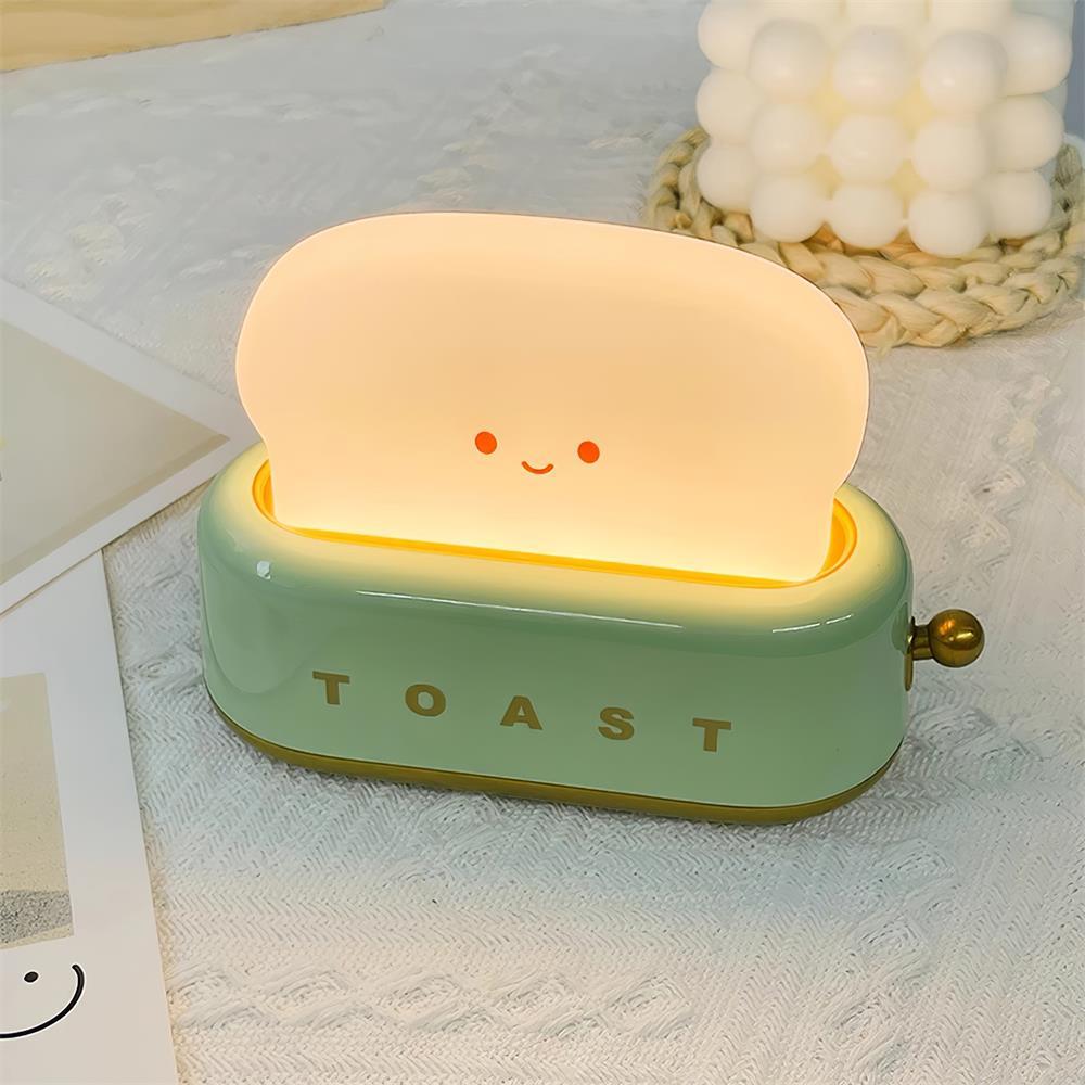 Brødrister Stil Dekorativ LED Bordlampe Børnelamper Tech Butik