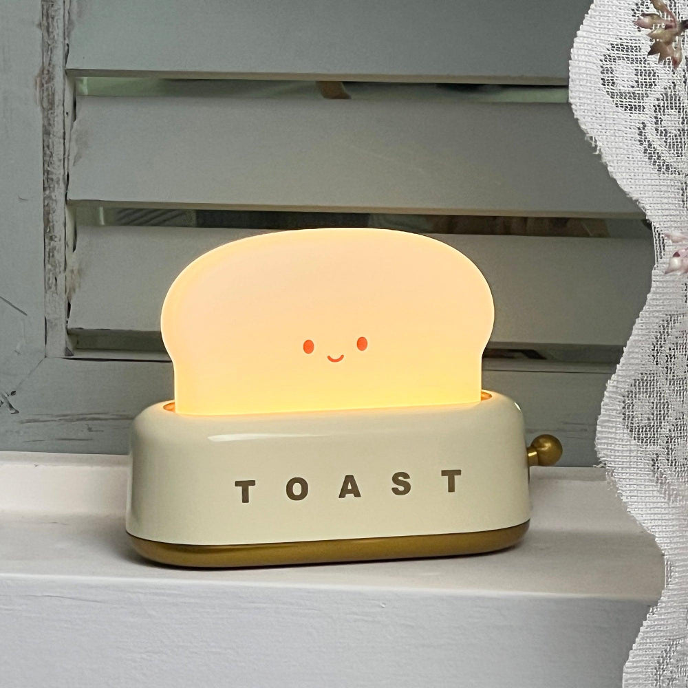 Brødrister Stil Dekorativ LED Bordlampe Børnelamper Tech Butik