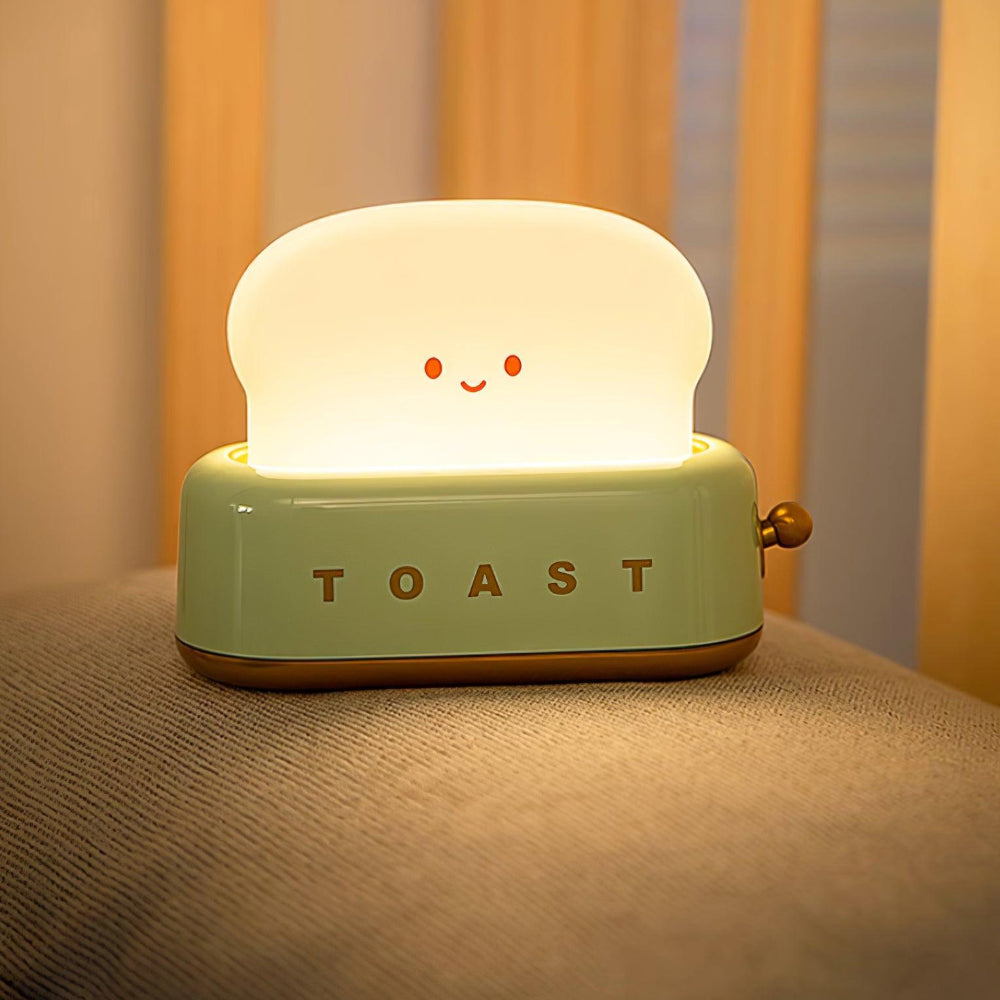 Brødrister Stil Dekorativ LED Bordlampe Børnelamper Tech Butik