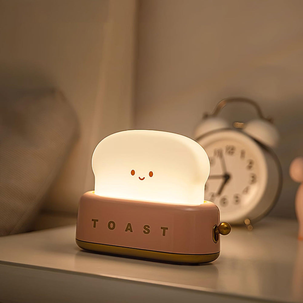 Brødrister Stil Dekorativ LED Bordlampe Børnelamper Tech Butik