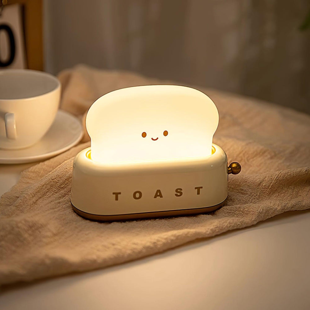 Brødrister Stil Dekorativ LED Bordlampe Børnelamper Tech Butik