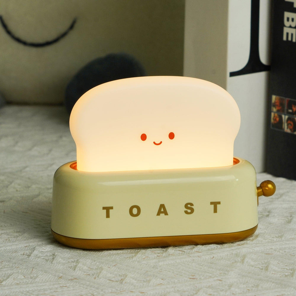 Brødrister Stil Dekorativ LED Bordlampe Børnelamper Tech Butik