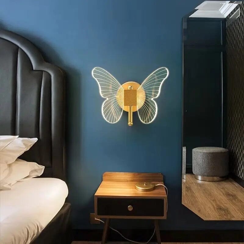 Butterfly LED-væglampe til hyggelig indendørs belysning Væglamper Tech Butik