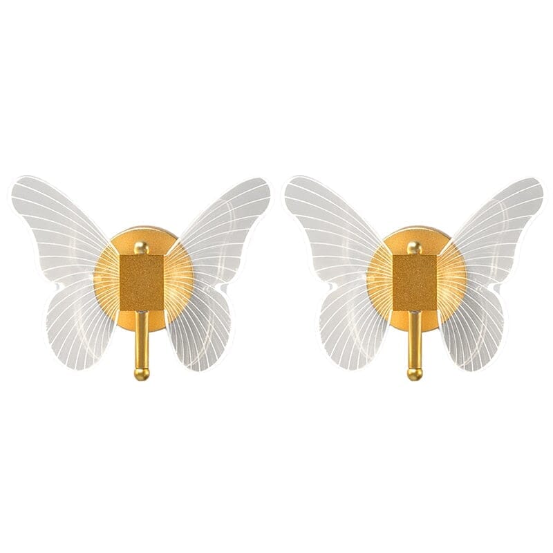 Butterfly LED-væglampe til hyggelig indendørs belysning Væglamper Tech Butik