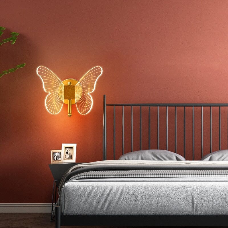 Butterfly LED-væglampe til hyggelig indendørs belysning Væglamper Tech Butik