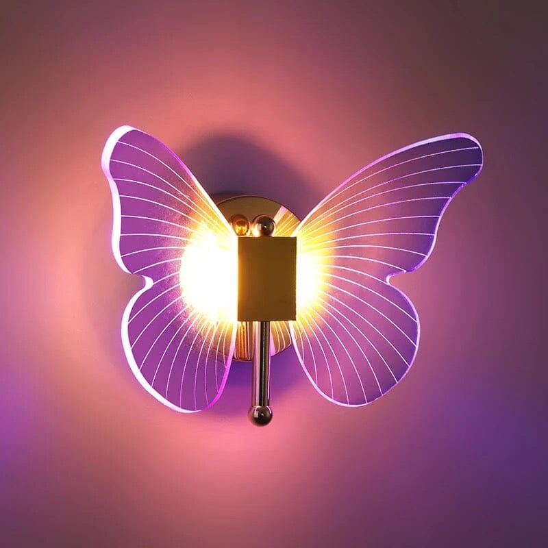 Butterfly LED-væglampe til hyggelig indendørs belysning Væglamper Tech Butik