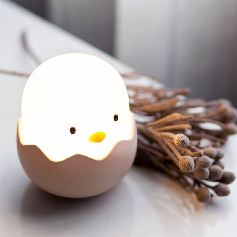 Charmerende Natlampe i Kyllingedesign til Babyværelset Børnelamper Tech Butik